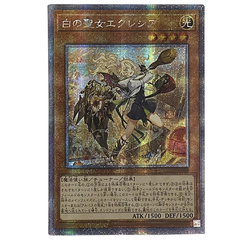 Yu-Gi-Oh DIY Fallen of Albaz Incredible Ecclesia Aluber the Jester of Despia Blazing foil collectible cards holiday gifts