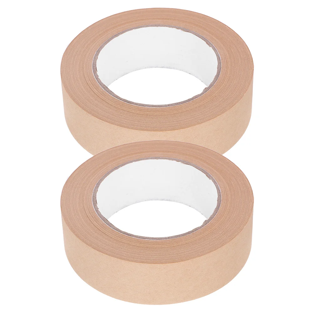 

2pcs 2 Rolls Watercolor Painting For Art Framing Mounting Multi-Function Paper Tape Packaging Supplies Sealing Tape
