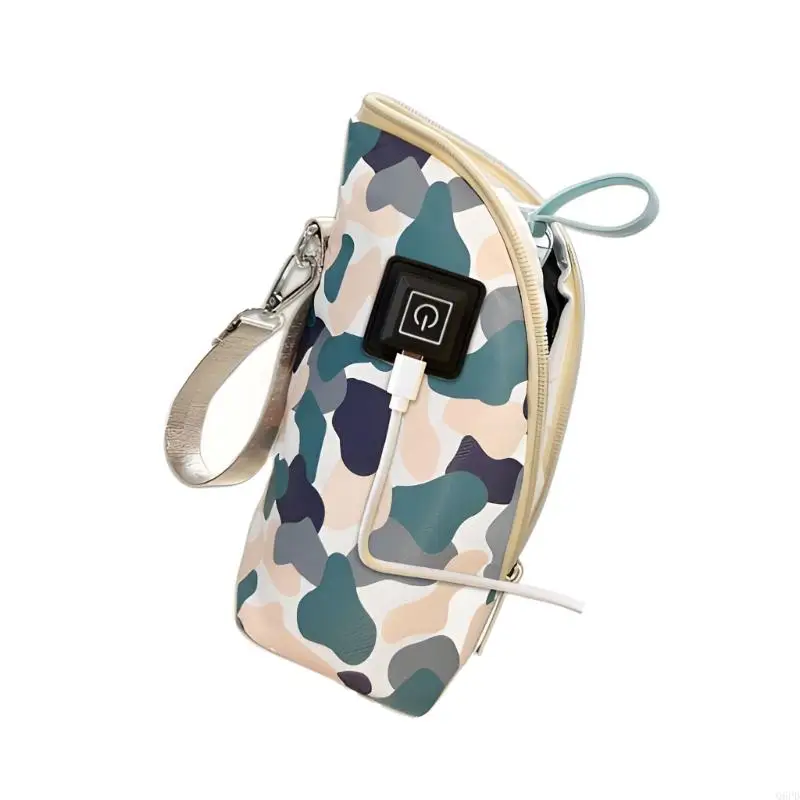 Verplaatsbare USB-aangedreven zuigelingenvoeding Eigenaar geïsoleerde sluier polyester tas voor gebruik buitenshuis