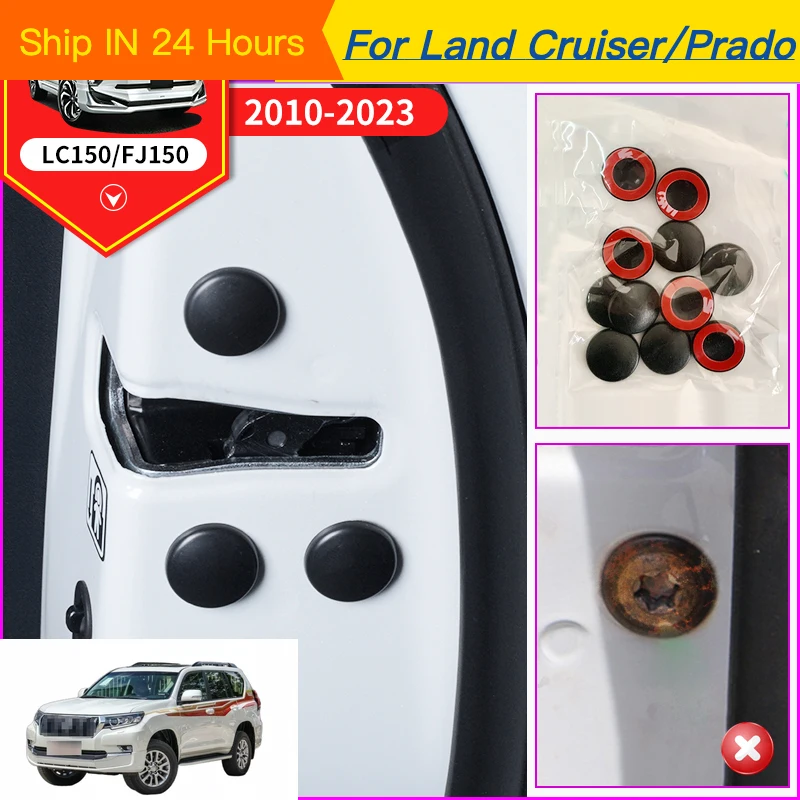 Door Screws Protective Cover Suitable for Toyota Land Cruiser 200 Prado 150 Lc150 LC200 2022-2010 Interior Upgrade Accessories