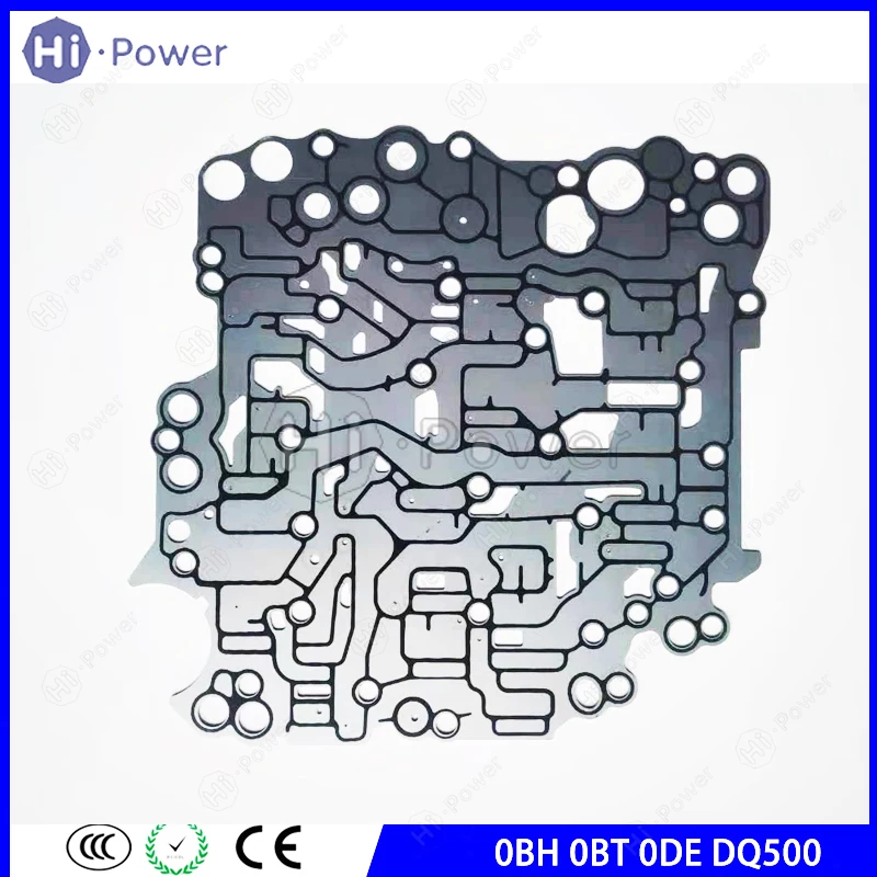 

New DQ500 0BH 0BT 0DE Automatic Transmission Clutch Valve body Insulation Board For VW Audi for OBH ODE Gearbox Insulation Board