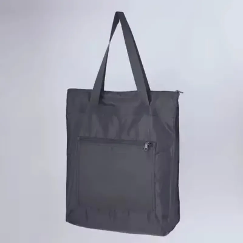 Bolsa de almacenamiento de tela Oxford impermeable, bolsa de compras plegable reutilizable, bolso de hombro, bolso lavable de gran capacidad