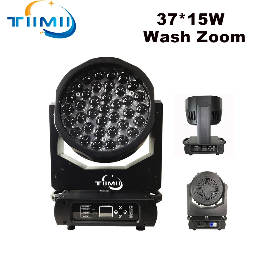 

1-6 шт., светодиодная подвижная лампа Lyre Wash 37x15 Вт Zoom CTO Mac Aura Dmx512 Lyre 37X15W Zoom