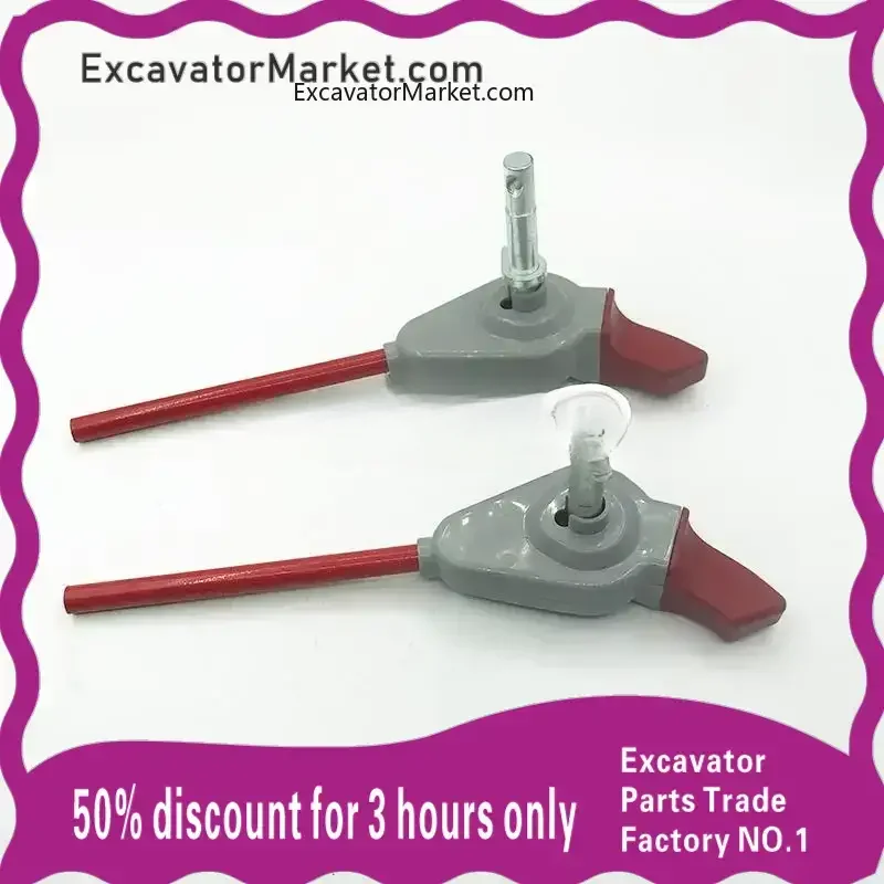 

High Quality For Komatsu PC200/220/300/360-7-8 pilot lock hydraulic safety lock handle switch high quality excavator accessories