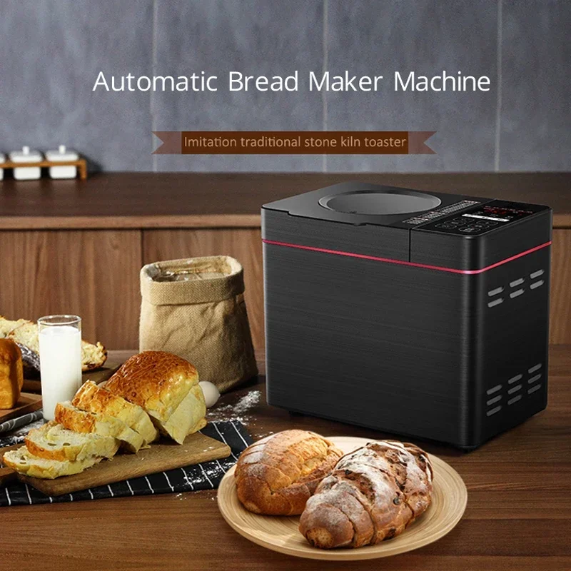 

Home Electric Electric Bread Machine 220V Household Small Automatic Intelligent Fermented Bread Flour Baking Breakfast Machine 5