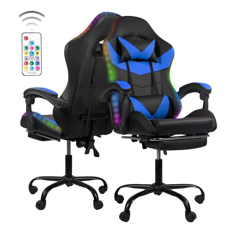 Nalupatio Ergonomic Office Chair, Leather E-Sports Chair,Gaming Chair, Rotatable Adjustable Headrest，For Offices Or Gaming Halls