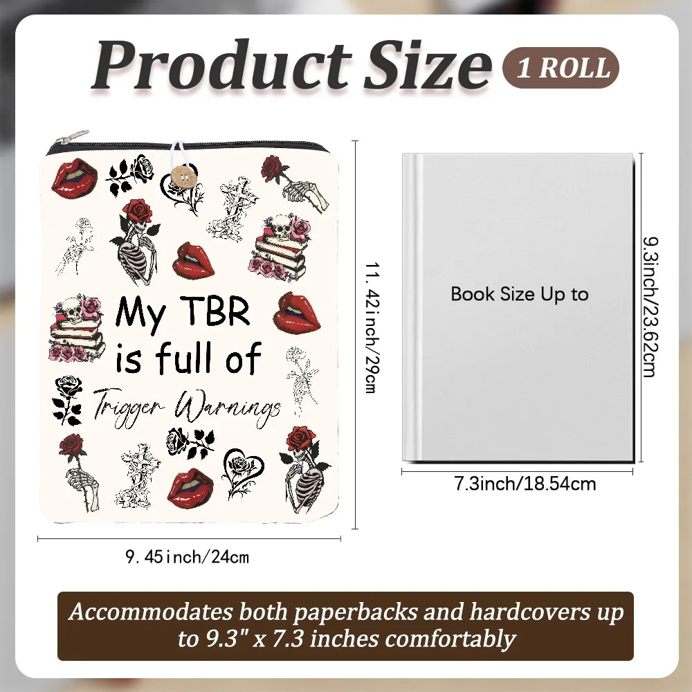 1pc Polyester Book Cover Notebook Wraps with Button Rectangle Lip 290x240mm for Handmade