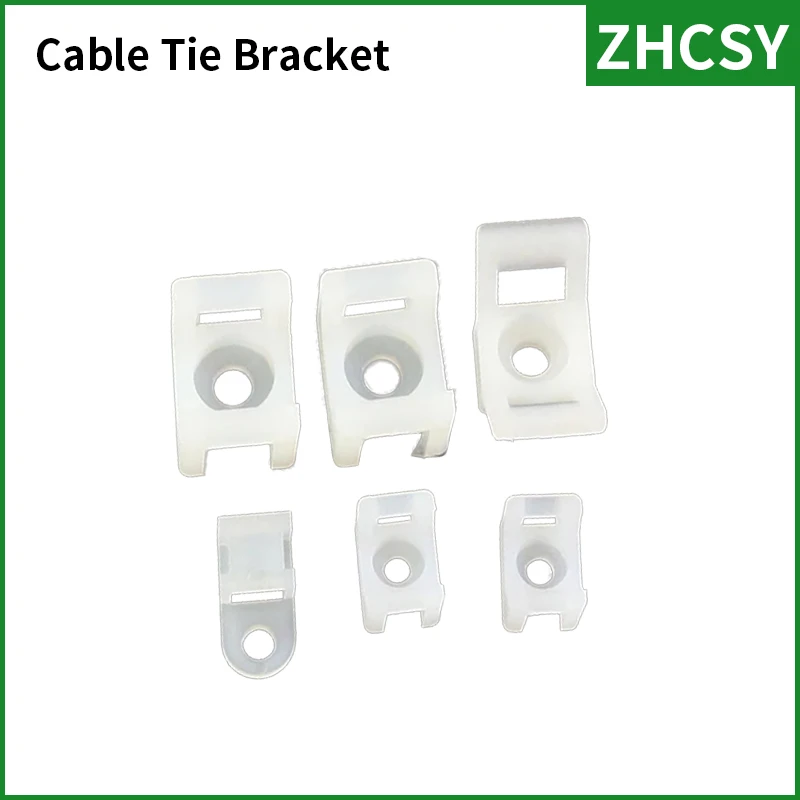 Freeshipping STM-0 1 1S 2 3 fixed seat buddle saddle type plastic cable tie holder mounts wire base zip  base Wiring