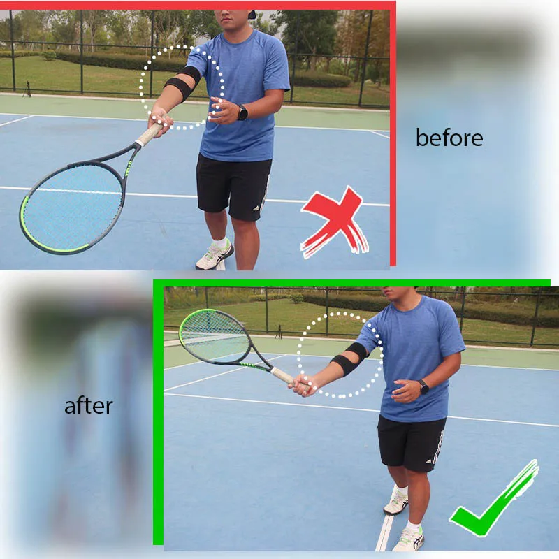 Tennis Elbow Flexion Extension Batting Swing Trainer Correct the Serving Posture Correct the Wrong Swing