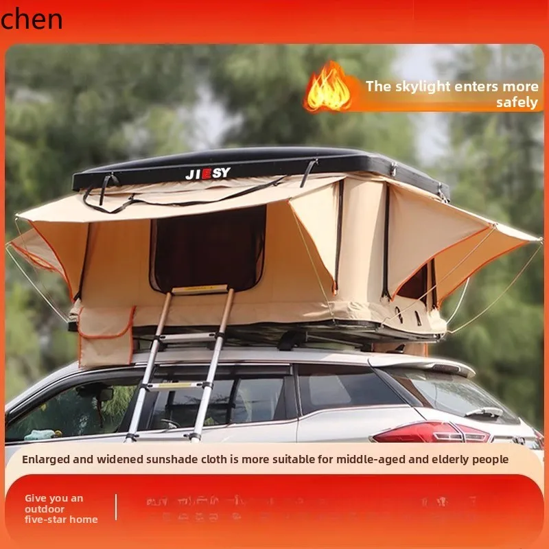 

HTT roof tent, fully automatic outdoor self-driving tour room car tent camping double free SUV modification