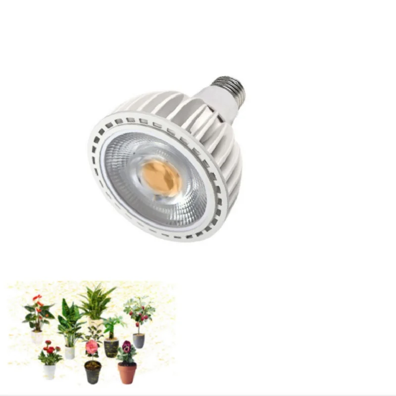 E27 Par30 Spotlight 25W 30W Led Full spectrum plant Grow Light Ra98 plant Lamp AC85-265V