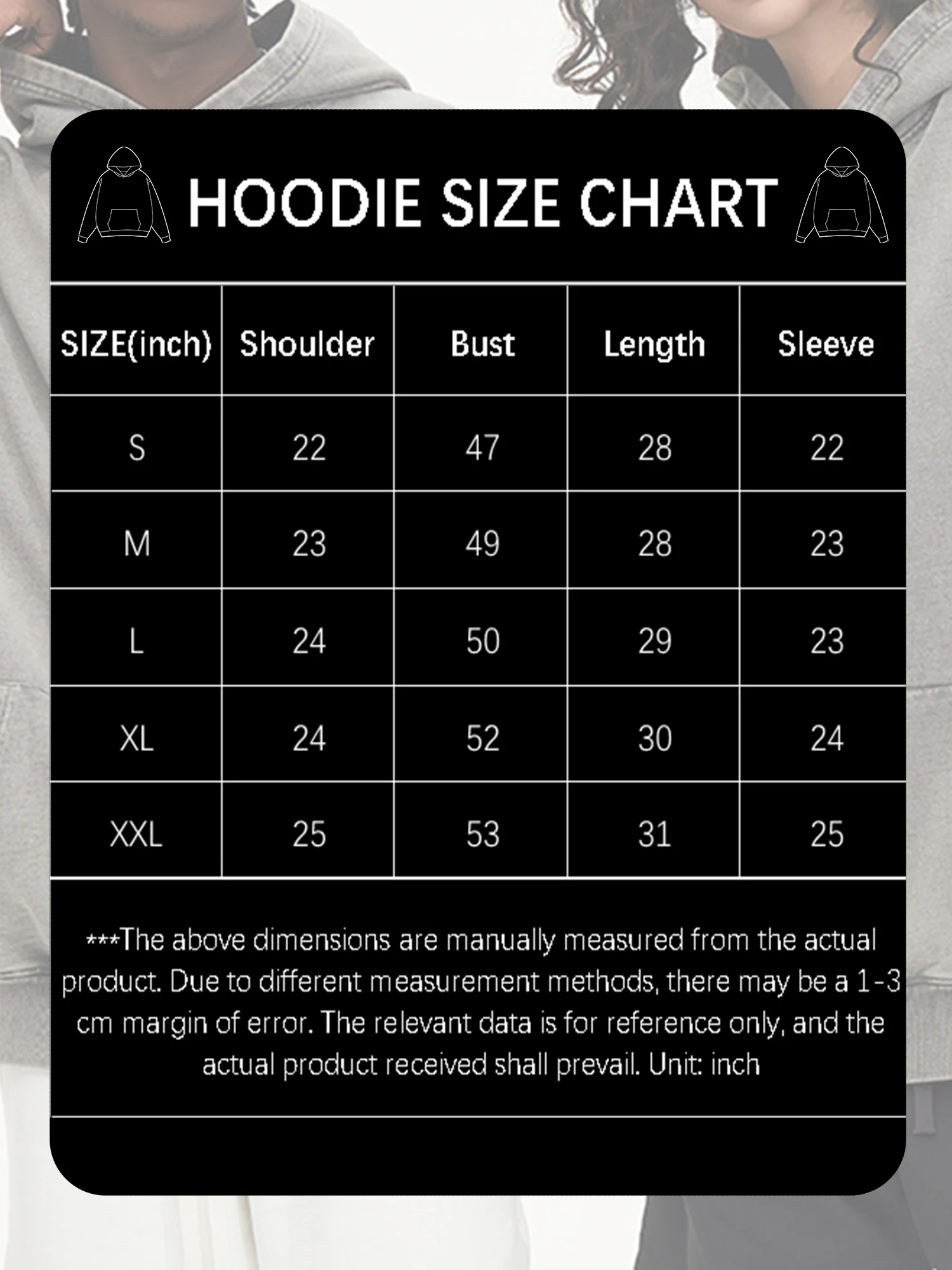 سترة بغطاء للرأس ثقيلة الوزن للرجال من Vintage 1980 - بلوفر أسود كلاسيكي لغسل الأحماض، سترة خريف وشتاء 400Gsm