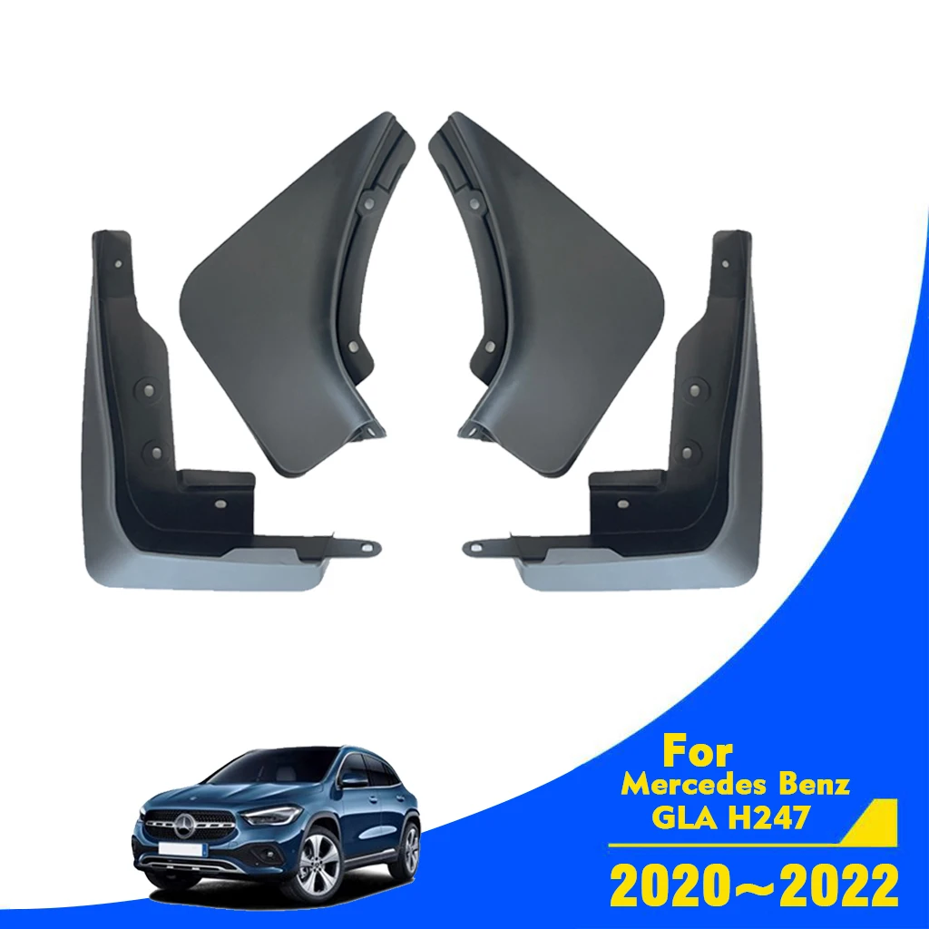 

For Mercedes Benz GLA H247 2020~2022 Car Mud Flaps Mudguards Fenders Flares Splash Duraflap Accessories Wheel Tuning 4x4 Coche