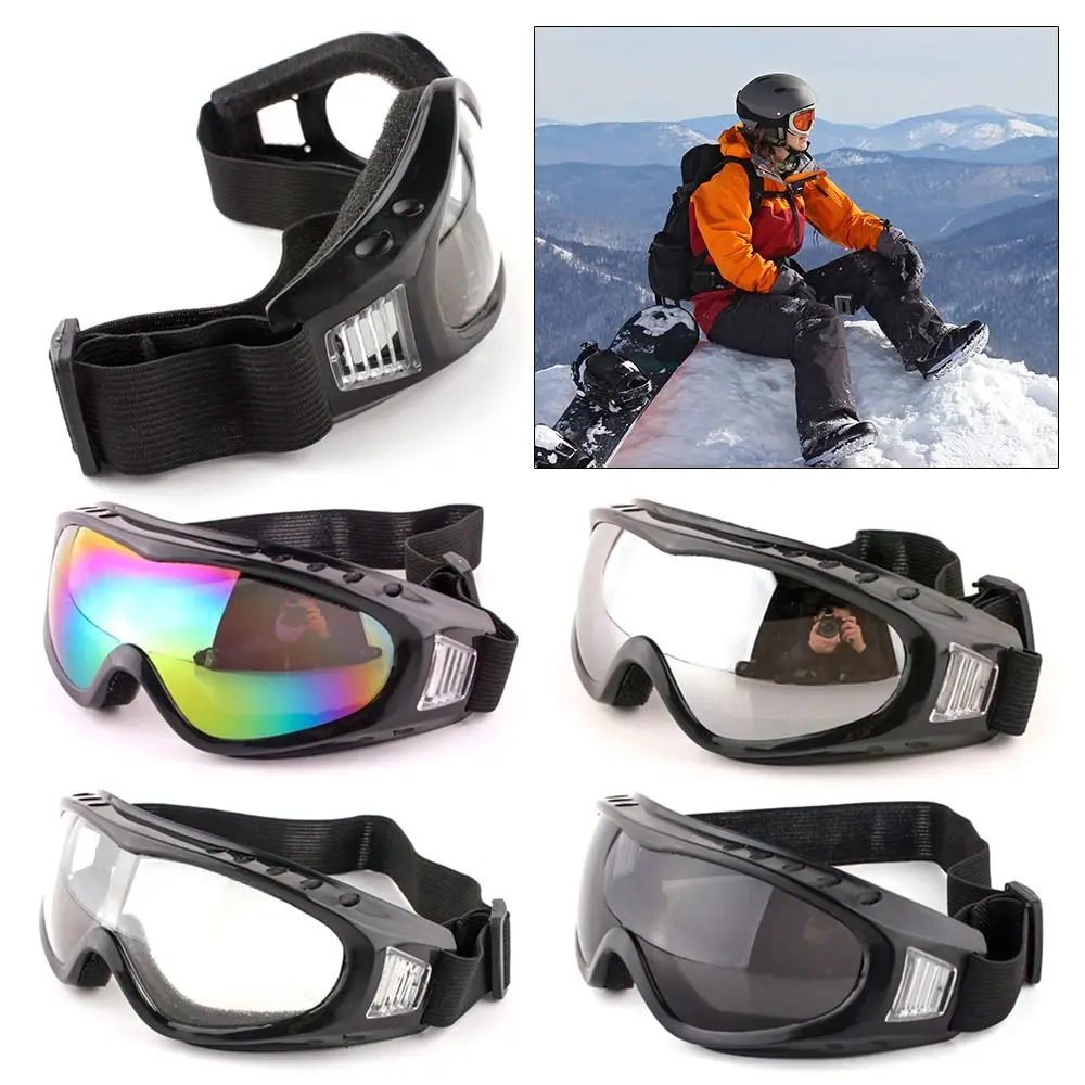 Protective Dustproof Lens Frame Winter Windproof Moto Cycling Kid Eyewear Glasses Snowboard Children Ski Goggles