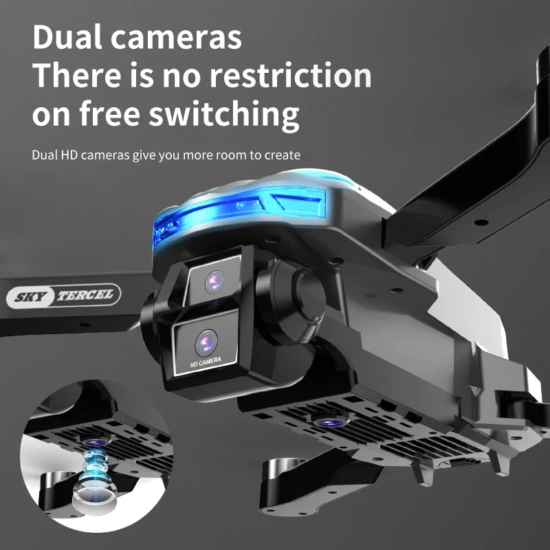 جديد Cs-2 طائرة بدون طيار صغيرة بنظام تحديد المواقع 8K HD كاميرات مزدوجة تجنب العوائق توطين التدفق البصري فرش طوي كوادكوبتر اللعب الهدايا