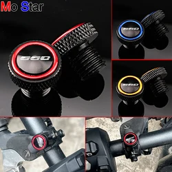 660 For Triumph Trident 660 Trident660 2021 2022 Motorcycle Accessories CNC M10*1.25 Mirror Hole Plugs Screws Bolt Accessories
