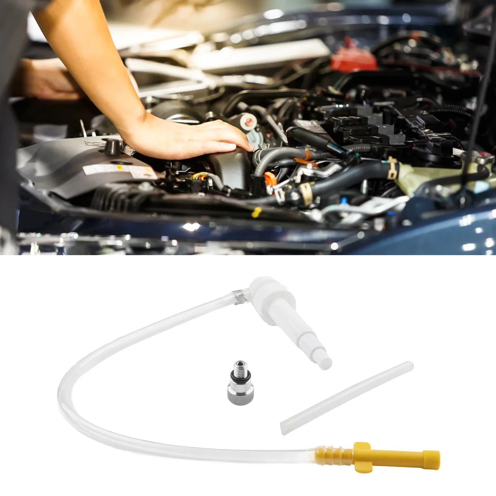 Bomba de aceite marino Bomba de succión de aceite Capacidad de 8CC Fácil de usar Resistente al medio ambiente marino Operación fácil de usar para Johnson