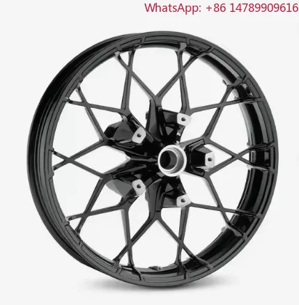 6061-T6 Aluminum AlloyBlack 21 3.5 Prodigy Front Wheel For Harley 08-23 Street Glide FLHX Touring Ultra FLHTAmericanClassicBike