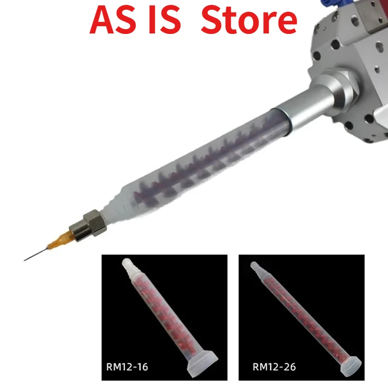 Electric Stirring AB Glue Dispensing Valve - Industrial Dynamic Mixing Dispenser with Anti-Drip Back Suction