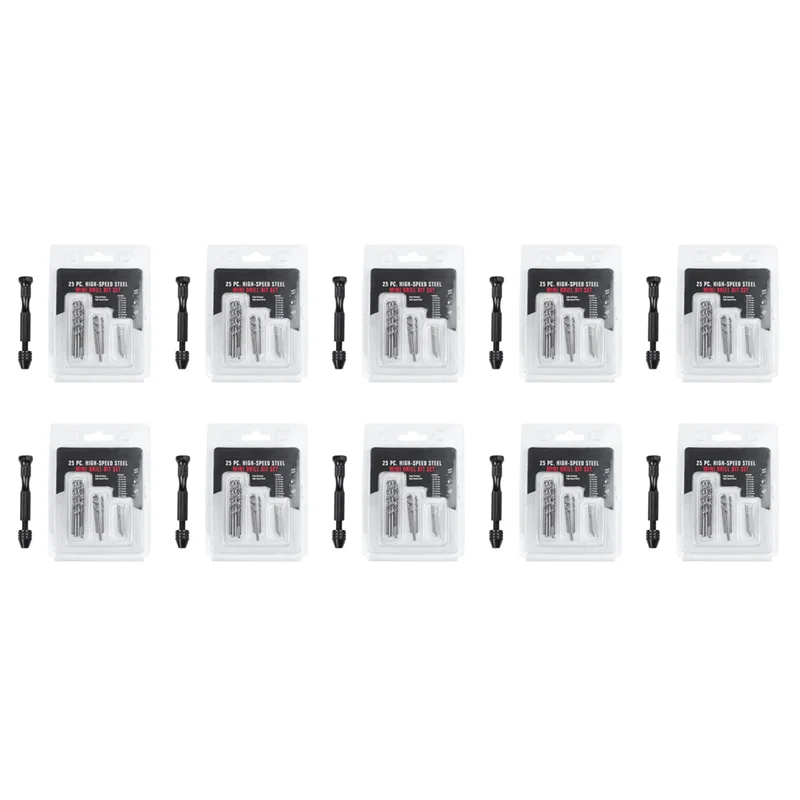 

ABPQ-Hand Twist Drill Bits Set,DIY Precision Pin Vise Model Hand Spiral Drill With 250Pcs 0.3Mm To 3.0Mm Micro-Drill Bits