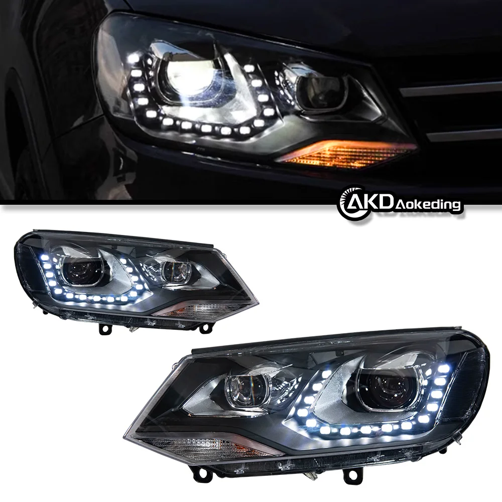 

Head Light For VW Touareg 2010-2015 Автомобильные Товары Head Lamp Hella 12V H7 Led Light Car Accessories Touareg Lights