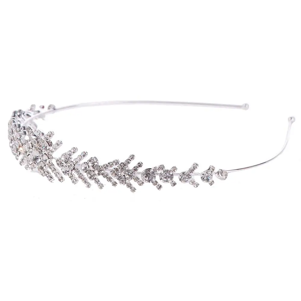 

Роскошная геометрическая свадебная корона с кристаллами, головной убор, тиара, аксессуары для волос, украшения, повязка на голову для королевы, для вечеринок