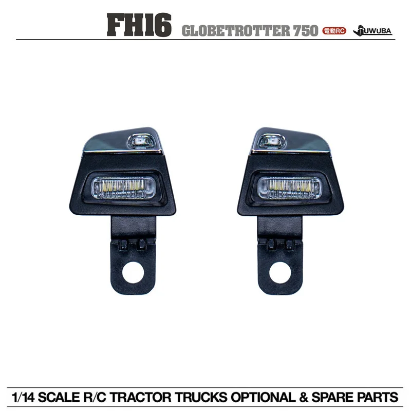 FH16 750 High Roof Interior Spotlights CDD-AA6 For 1/14 Tamiyaa RC Truck Volvoo 56360 56362 56375 JUWUBA Toy Moedl Parts