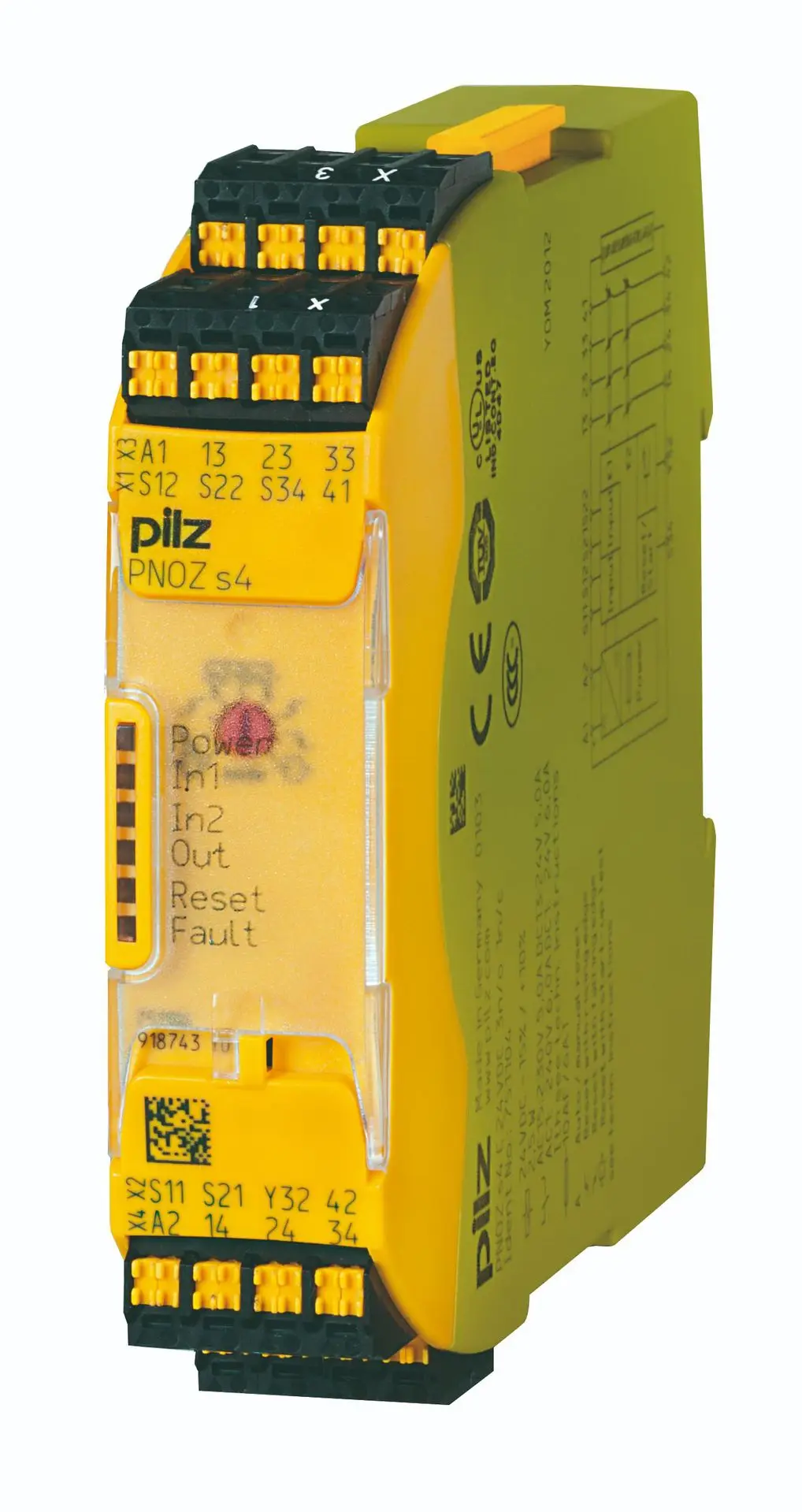 Pilz PNOZsigma Safety Relay PNOZ S4 C 24VDC 3 Does Not Open 1 Does Not Open