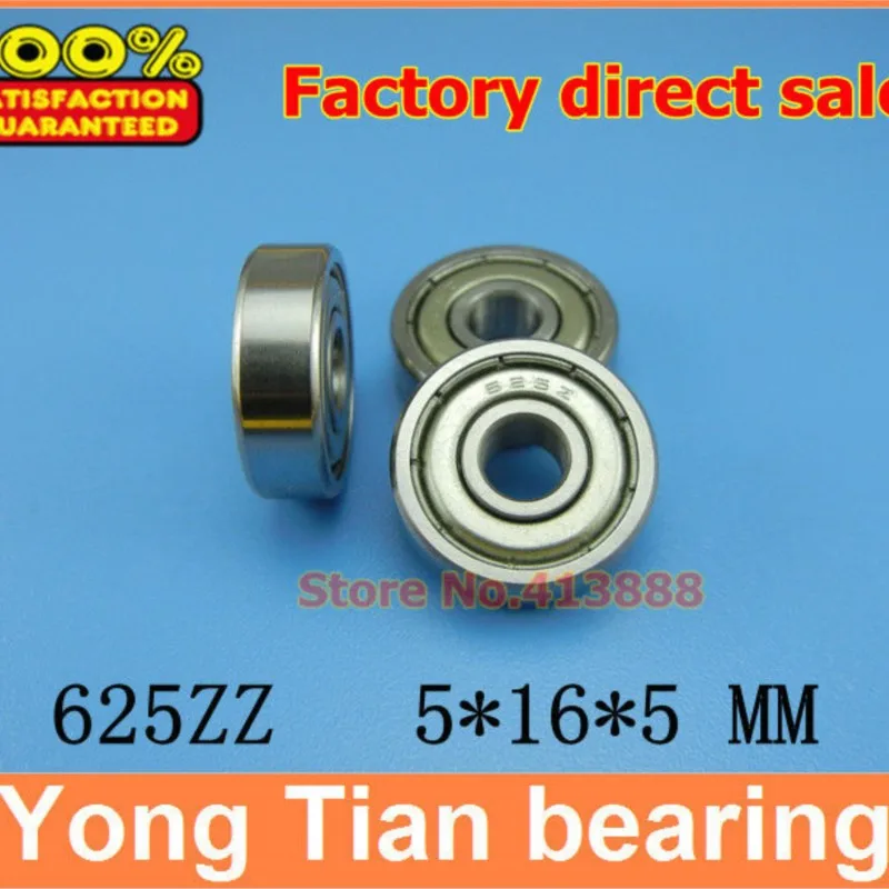 

(1pcs) Miniature deep groove ball bearing 625ZZ 625-2RS S625ZZ S625-2RS 5*16*5 mm