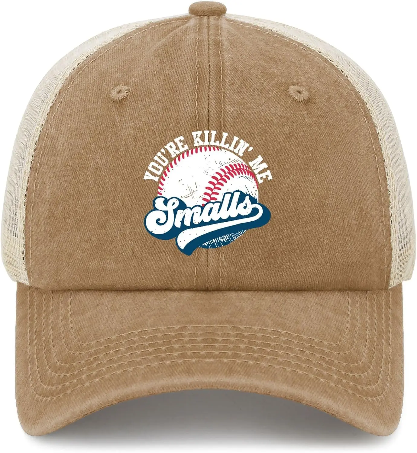 Czapka You're Killing Me Smalls dla kobiet, bejsbolówka, niska, sprana