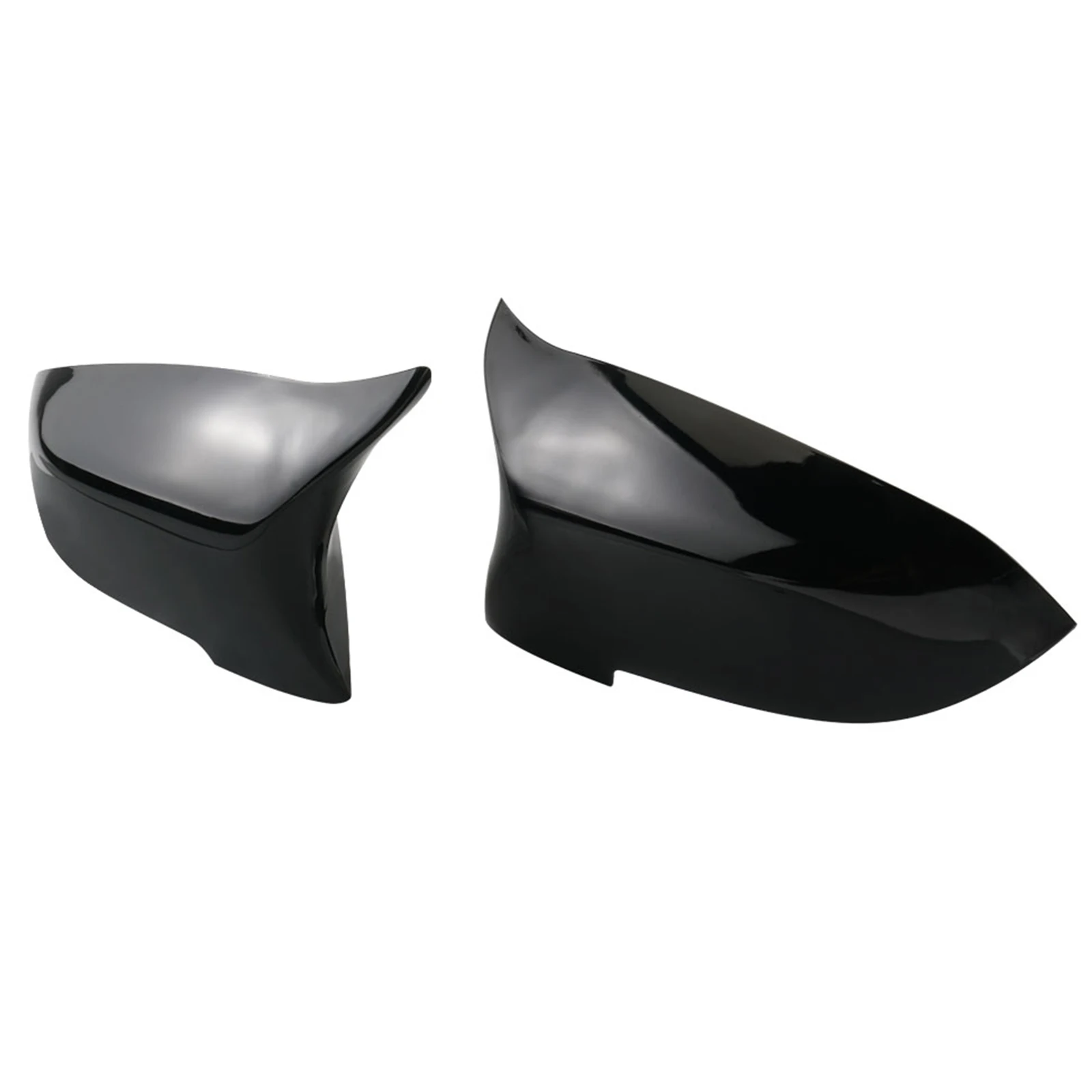 M-Style Gloss Black Mirror Caps Fit For BMW 5 Serises F10 6 Series F06 F12 F13 LCI