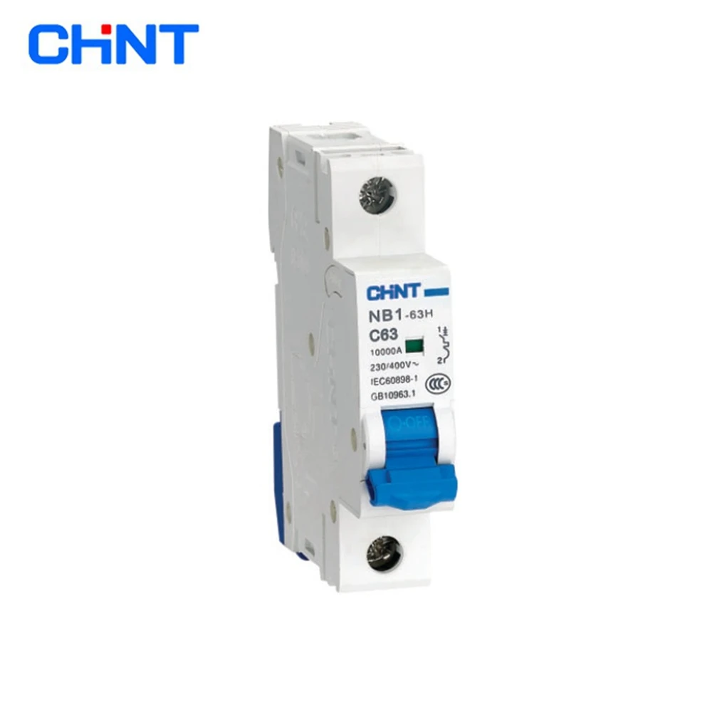 CHINT MCB NB1-63H 1P MCB 10kA Miniature Circuit Breaker 20A 10A 25A 32A 63A 40A 2A CE