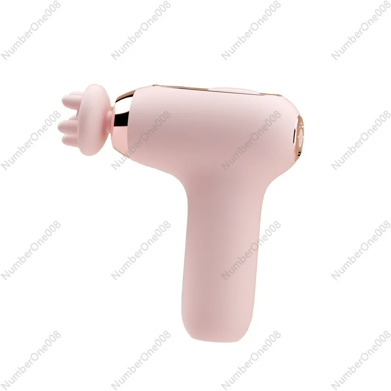 Mini Massage Gun Yoga Fitness Muscle Relaxation Professional Charging Portable Deep Massage Space Capsule Massage Gun