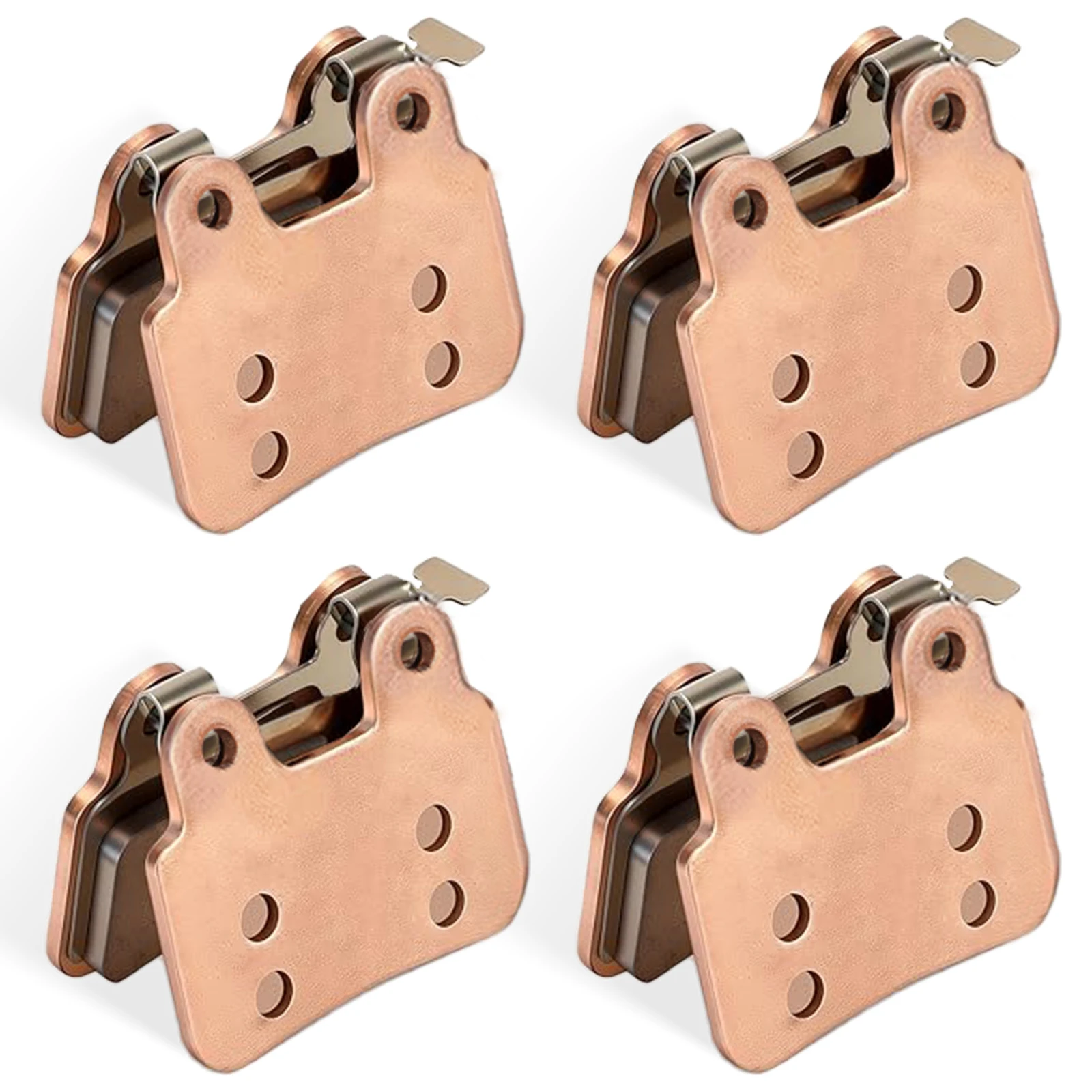 

Motorcycle All-copper-based Metal Sintered Front Rear Brake Pads For Ridstar Q20 Electric Bike E-Bikes Motorcycles Accessories