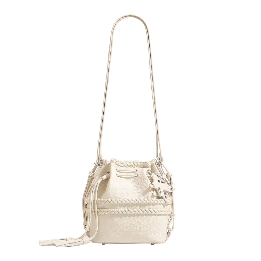 النسخة الكورية من حقيبة دلو برباط متخصصة، حقيبة ظهر جديدة، حقيبة كروس بكتف واحد للتنقل في العطلة