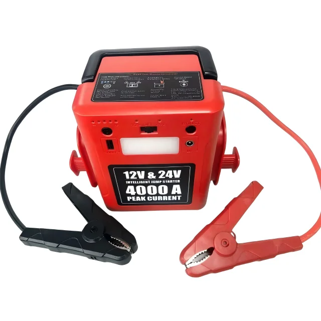 Best 4000a Heavy Rechargeable Battery Jump Starter Jump Starters Battery Booster Charger Emergency Tool Kit For Truck