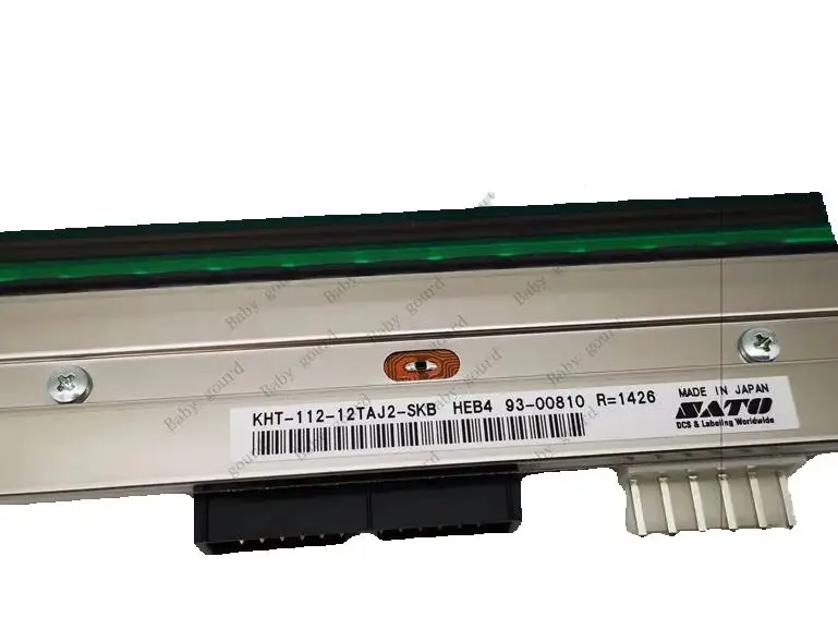 Для Sato CL412e GZ412E 300DPI GH000771A KHT-112-12TAJ2-SKB Бесплатная доставка, оригинальная термоголовка для печати штрих-кодов, термоголовка в сборе