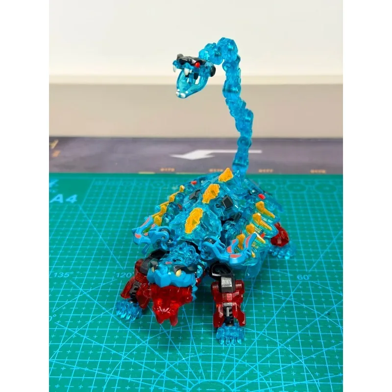 新品 52TOYS オリジナル ビースト ゲート 限定版 玄武 アイスブルー 変身玩具 組み立てモデル おもちゃ 男の子へのギフト 在庫あり