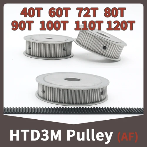 Imagen 1 del producto Polea de distribución HTD3M 40 dientes 60 dientes 72 dientes 80 dientes 90 dientes 100 dientes 110 dientes 120 dientes 40T 60T 72T 80T 90T 100T 110T 120T HTD 3M