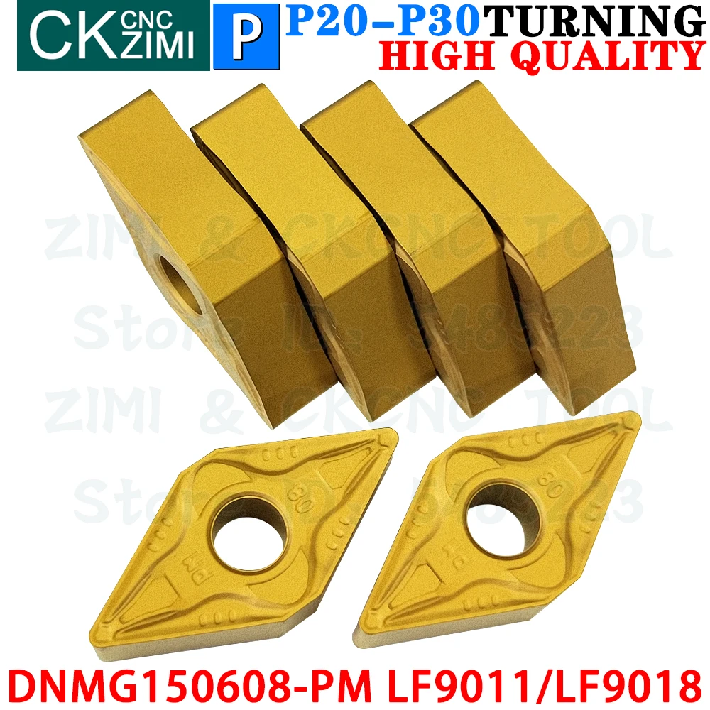 DNMG150608-PM LF9011 DNMG150608-PM LF9018 Carbide Inserts External Turning Inserts Tools DNMG 1506 CNC Metal Lathe Cutter Tools