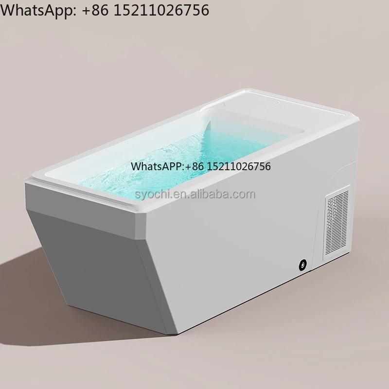 New Arrival Cold Plunge Tub Ice Bath for Recovery with Water Chiller 1HP Water Cooled Chiller