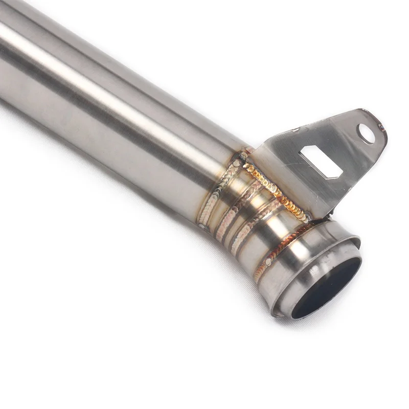 Motorcycle Exhaust System Stainless Steel Middle Link Pipe 51MM Muffler Modified For Super Duke 690 2012-2018 3