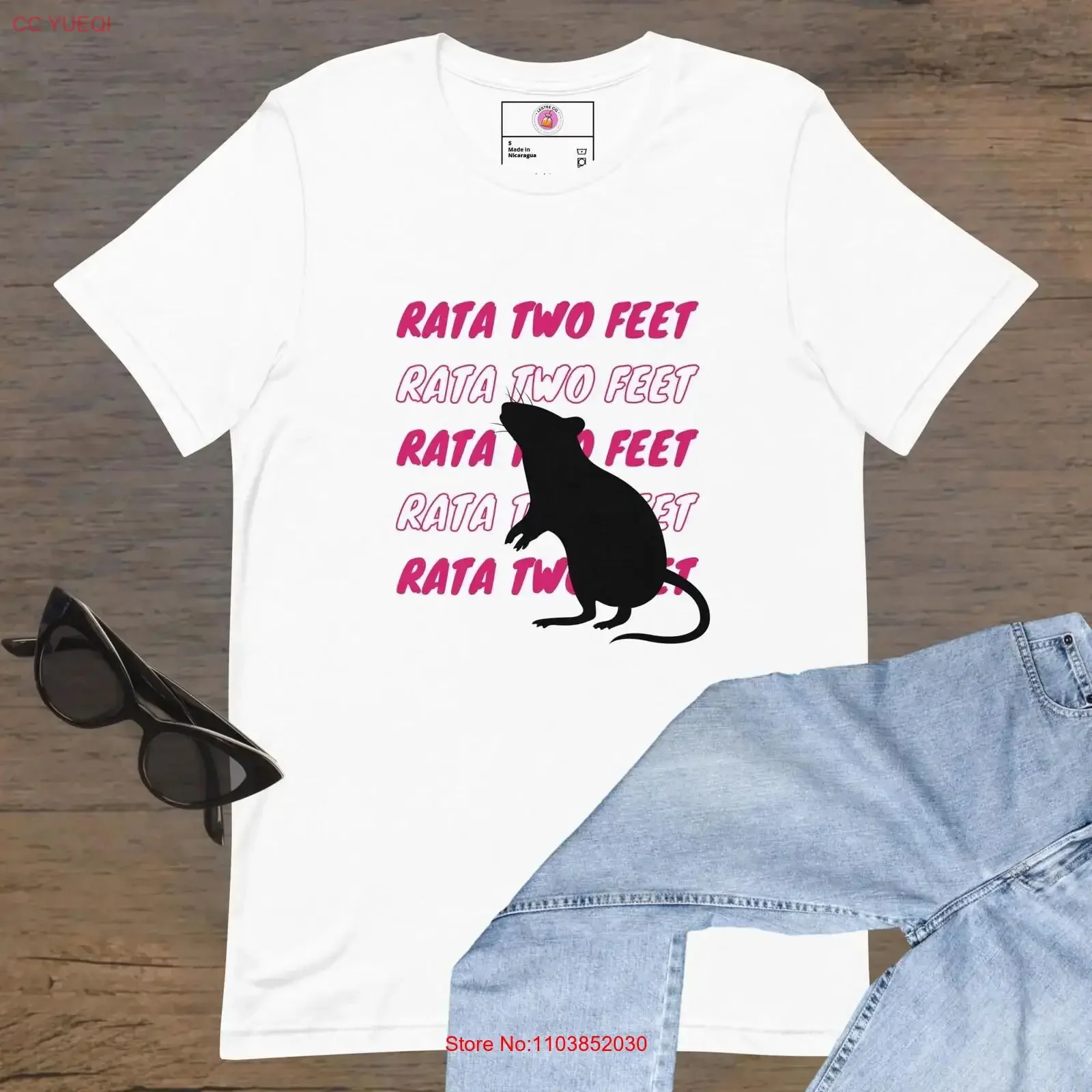 Paquita la del Barrio camiseta Latina Latino Ideas Rata de dos Patas Regalos para Latinos dos pies vintage lavado estirado