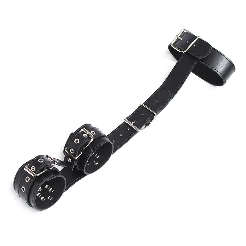 BDSM Bondage Kit Backhand Handcuffs Binding Restraint Set Adult Couple Role‑Play Accessory