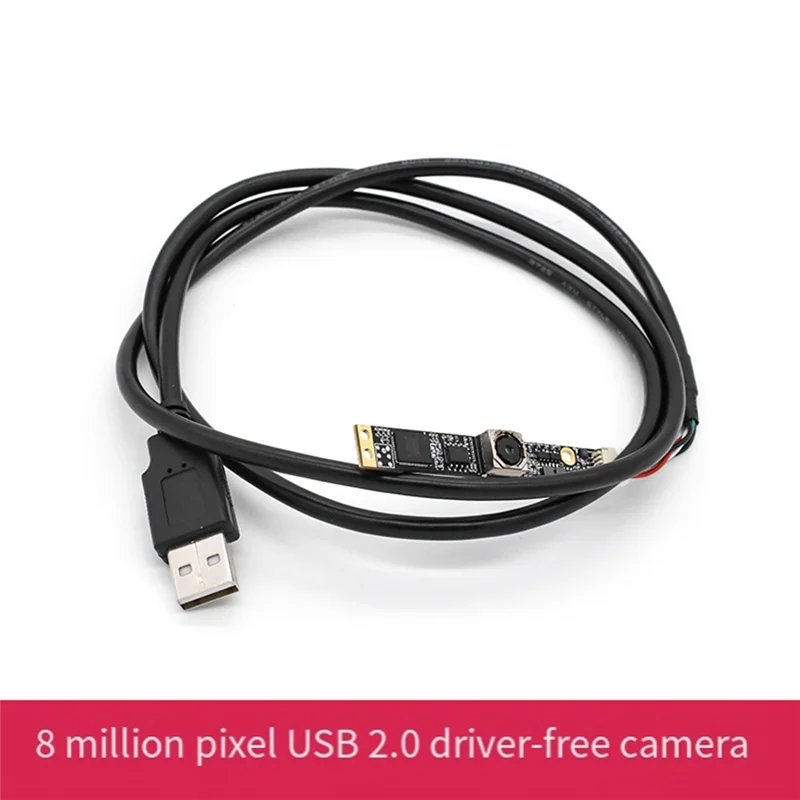 ABGI-8MP HD 1080P CMOS OV8856 USB2.0 Módulo de cámara Autofocus con micrófono digital para computadora portátil