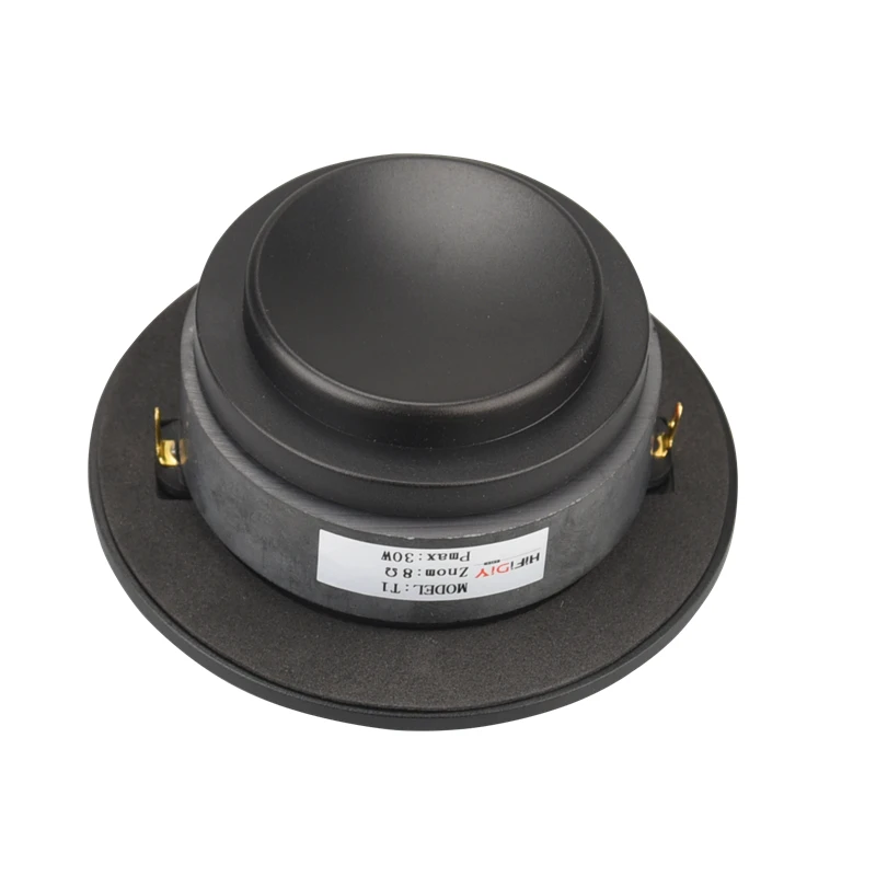 HIFIDIY T1-75 hifi 4 inch Tweeter Speaker Unit 330 Silk membrane 8OHM 30W home Film Treble Loudspeaker  94/100/104/110/116/120