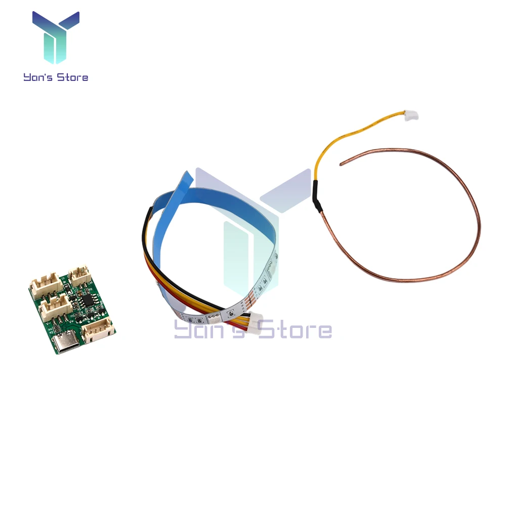 RGB Colorful River Light Module Touch Induction Switch DC 5V 12V Touch Induction Cellular Coil Light Strip TYPE-C or XH2.54 3P