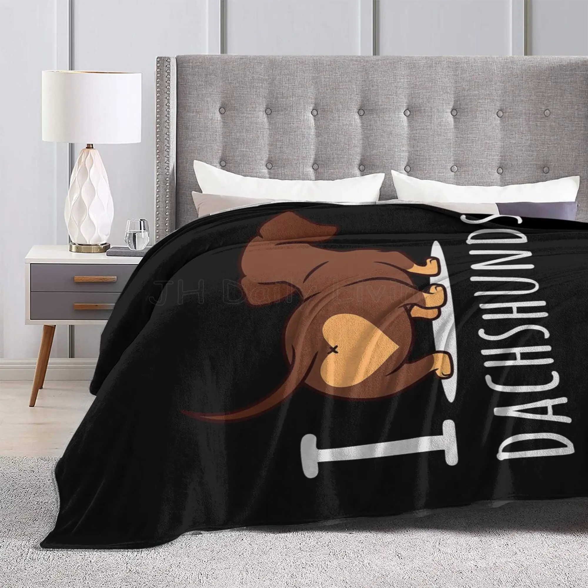 1 pz coperta di flanella carino modello bassotto coperta calda accogliente morbida coperta regalo per divano letto divano auto ufficio campeggio