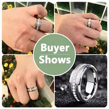 Men's Tungsten Wedding Band #5