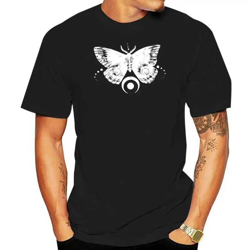 Moth Screen printed T-Shirt men t shirt